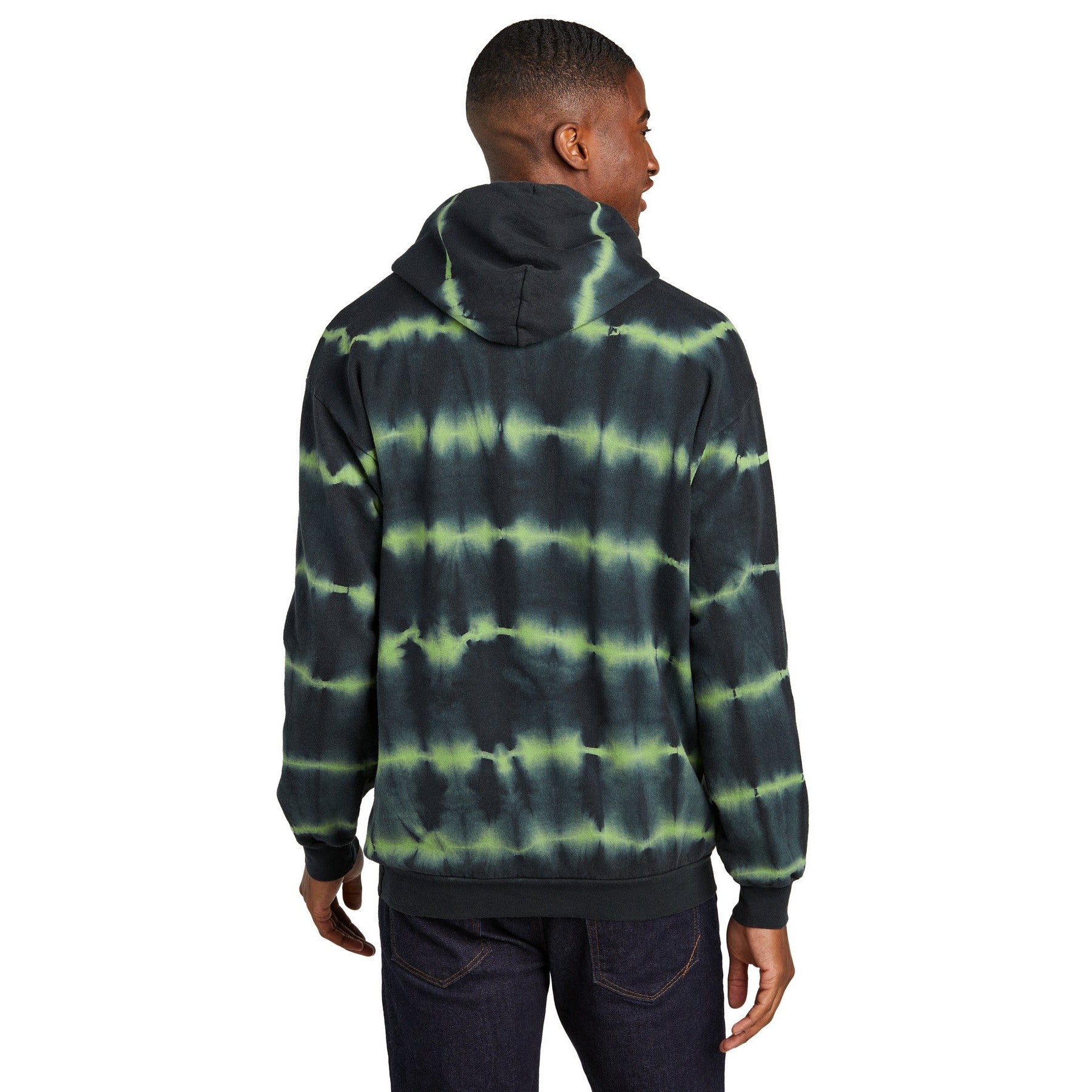 Port & Company-Port & Company® Allover Stripe Tie-Dye Fleece PC143-MedTech-3